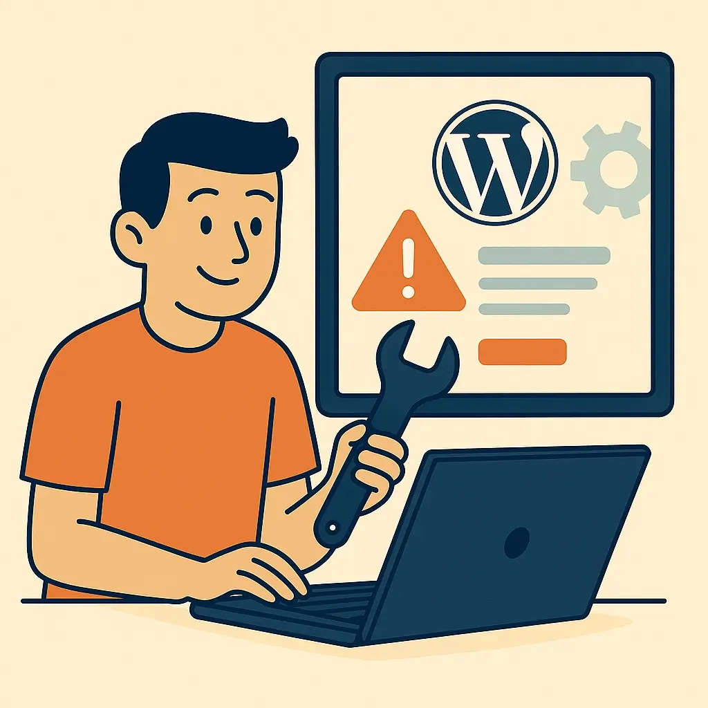 WordPress karbantartás